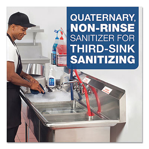 Clean Quick Broad Range Quaternary Sanitizer, Sweet Scent, 1 gal Bottle, 3/Carton (07535)
