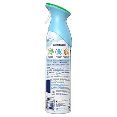 Febreze AIR, Morning and Dew, Formerly Meadows and Rain, 8.8 oz Aerosol Spray, 6/Carton (96255)
