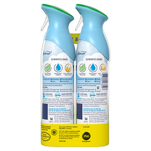 Febreze Air, Gain Original, 8.8 Oz Aerosol, 2/pack, 6 Pack/carton (97810CT)