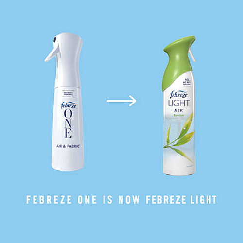 Febreze AIR, Bamboo, 8.8 oz Aerosol Spray, 6/Carton (62904)