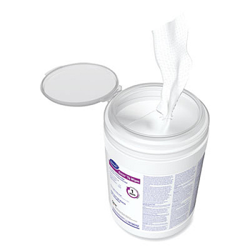 Diversey Oxivir TB Disinfectant Wipes, 6 x 6.9, Characteristic Scent, White, 160/Canister, 4 Canisters/Carton (101105152)