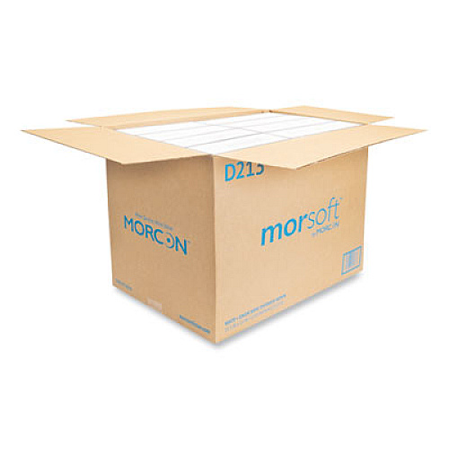 Morcon Tissue Morsoft Dispenser Napkins, 1-Ply, 11.5 x 13, White, 250/Pack, 24 Packs/Carton (D213)