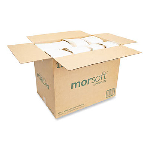 Morcon Tissue Morsoft Dispenser Napkins, 1-Ply, 11.5 x 13, Kraft, 250/Pack, 24 Packs/Carton (D1213K)