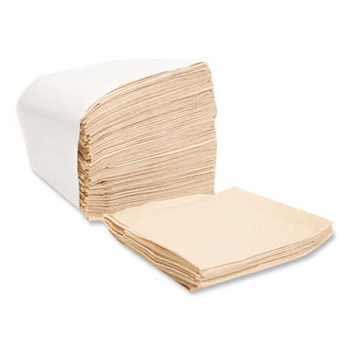 Morcon Tissue Morsoft Dispenser Napkins, 1-Ply, 11.5 x 13, Kraft, 250/Pack, 24 Packs/Carton (D1213K)