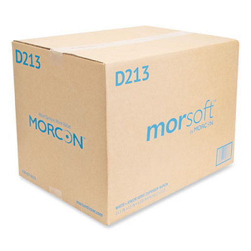 Morcon Tissue Morsoft Dispenser Napkins, 1-Ply, 11.5 x 13, White, 250/Pack, 24 Packs/Carton (D213)