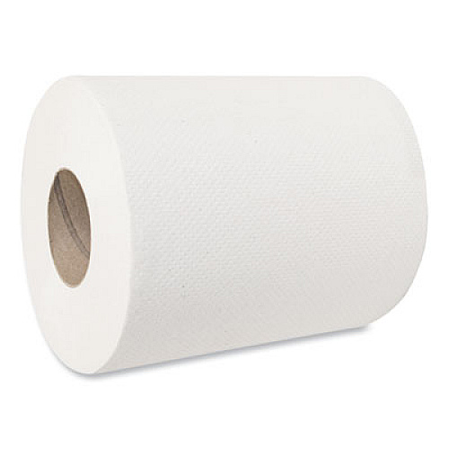 Morcon Tissue Morsoft Center-Pull Roll Towels, 2-Ply, 6.9" dia, White, 600 Sheets/Roll, 6 Rolls/Carton (C6600)