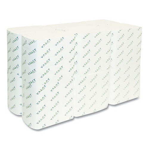 Morcon Tissue Valay Interfolded Napkins, 1-Ply, White, 6.5 x 8.25, 6,000/Carton (4545VN)