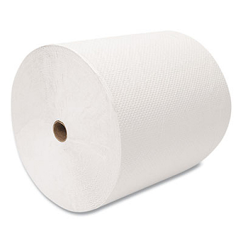 Morcon Tissue Valay Proprietary Roll Towels, 1-Ply, 8" x 800 ft, White, 6 Rolls/Carton (VW888)