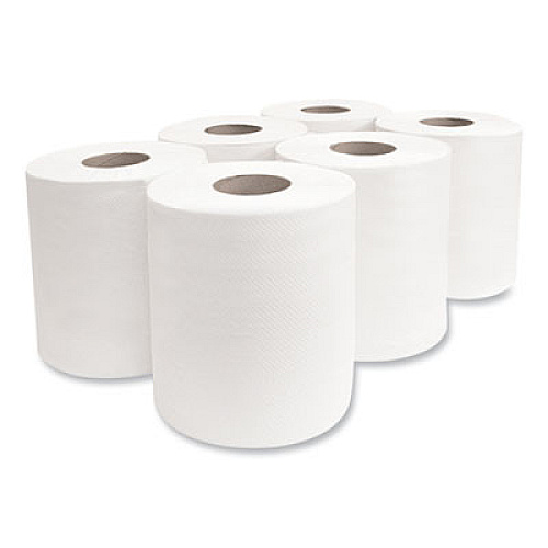 Morcon Tissue Morsoft Center-Pull Roll Towels, 2-Ply, 8" dia., 500 Sheets/Roll, 6 Rolls/Carton (C5009)