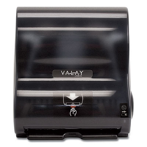Morcon Tissue Valay 10 Inch Roll Towel Dispenser, 13.25 x 9 x 14.25, Black (VT1010)