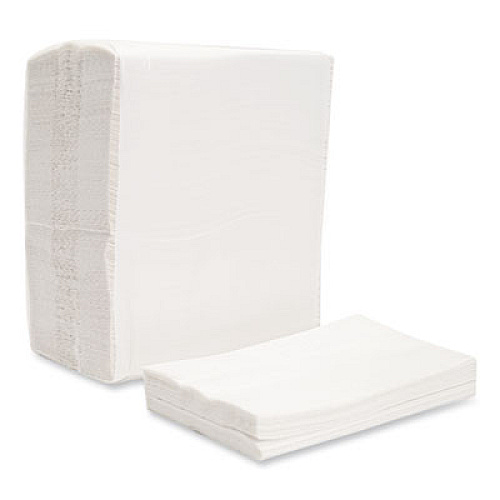 Morcon Tissue Morsoft Dispenser Napkins, 1-Ply, 6 x 13, White, 500/Pack, 20 Packs/Carton (D20500)