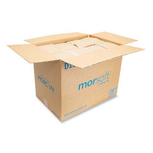 Morcon Tissue Morsoft Dispenser Napkins, 1-Ply, 11.5 x 13, White, 250/Pack, 24 Packs/Carton (D1213)