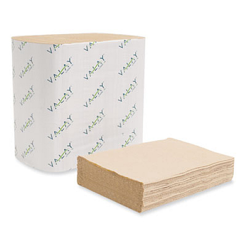 Morcon Tissue Valay Interfolded Napkins, 2-Ply, 6.5 x 8.25, Kraft, 6,000/Carton (5000VN)