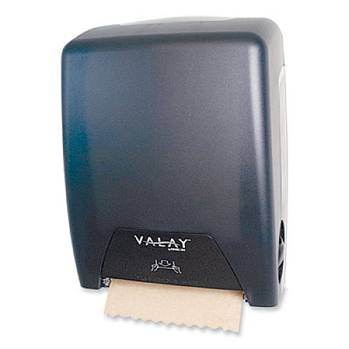 Morcon Tissue Valay Proprietary Roll Towel Dispenser, 11.75 x 8.5 x 14, Black (VT1008)