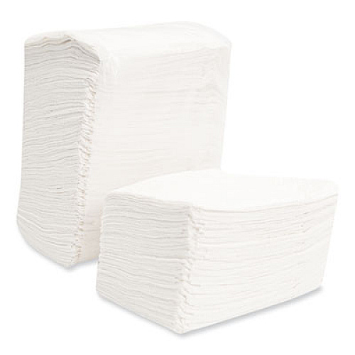 Morcon Tissue Morsoft Dispenser Napkins, 1-Ply, 3.5 x 5, White 400/Pack, 20 Packs/Carton (D712)