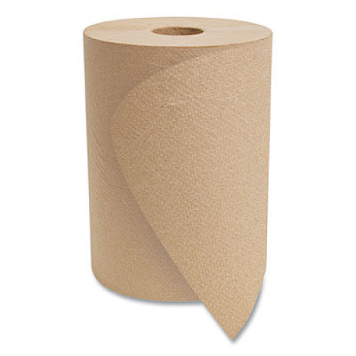 Morcon Tissue 10 Inch Roll Towels, 1-Ply, 10" x 800 ft, Kraft, 6 Rolls/Carton (R106)
