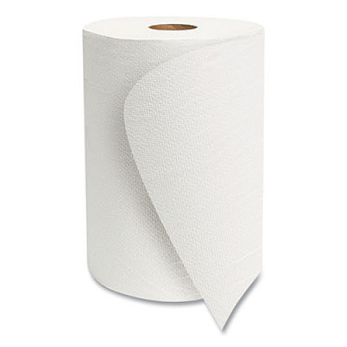 Morcon Tissue 10 Inch TAD Roll Towels, 1-Ply, 10" x 550 ft, White, 6 Rolls/Carton (VT106)