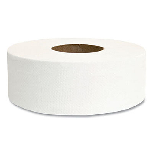 Morcon Tissue Jumbo Bath Tissue, Septic Safe, 2-Ply, 3.3" x 625 ft, White, 12 Rolls/Carton (29)