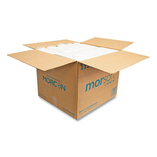 Morcon Tissue Morsoft Dinner Napkins, 1-Ply, 15 x 17, White, 141/Pack, 32 Packs/Carton (1517)