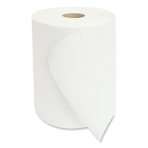 Morcon Tissue Morsoft Universal Roll Towels, 1-Ply, 8" x 800 ft, White, 6 Rolls/Carton (W6800)