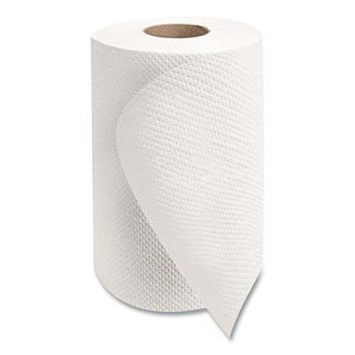 Morcon Tissue Morsoft Universal Roll Towels, 1-Ply, 8" x 350 ft, White, 12 Rolls/Carton (W12350)