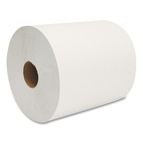Morcon Tissue Morsoft Universal Roll Towels, 1-Ply, 8" x 800 ft, White, 6 Rolls/Carton (W6800)