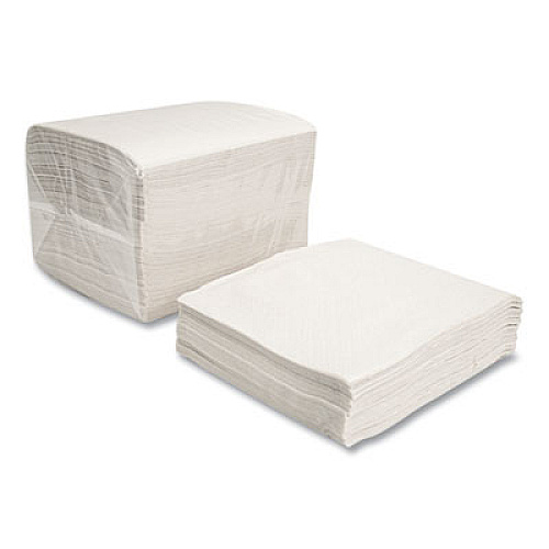 Morcon Tissue Morsoft Dinner Napkins, 1-Ply, 16 x 16, White, 250/Pack, 12 Packs/Carton (1717)