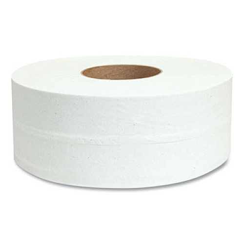 Morcon Tissue Jumbo Bath Tissue, Septic Safe, 2-Ply, 3.3" x 1,000 ft, White, 12 Rolls/Carton (M99)