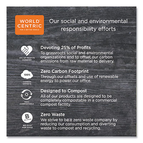 World Centric BGCS45 Compostable Trash Bags