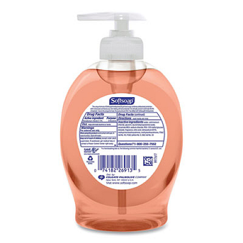 Softsoap Antibacterial Hand Soap, Crisp Clean, 5.5 oz Pump Bottle, 12/Carton (26913)