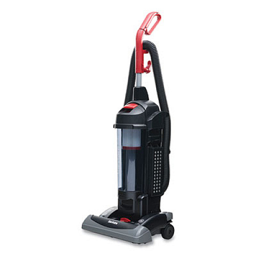 Sanitaire FORCE QuietClean Upright Vacuum SC5845D, 15" Cleaning Path, Black