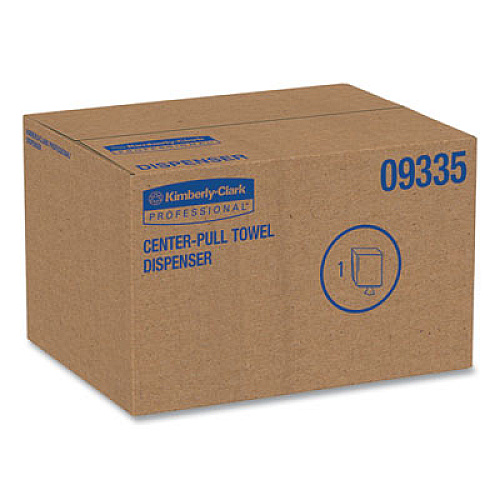 Kimberly-Clark Professional* In-Sight Sr. Center Pull Dispenser, 10.65 x 10 x 12.5, Smoke (09335)
