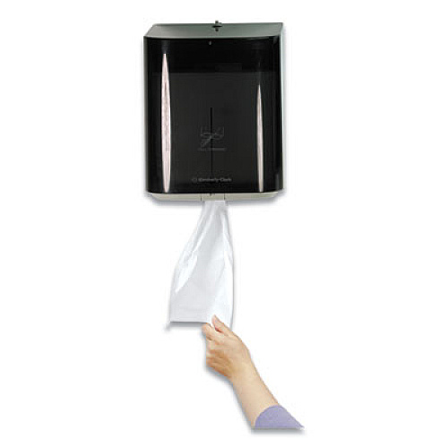 Kimberly-Clark Professional* In-Sight Sr. Center Pull Dispenser, 10.65 x 10 x 12.5, Smoke (09335)