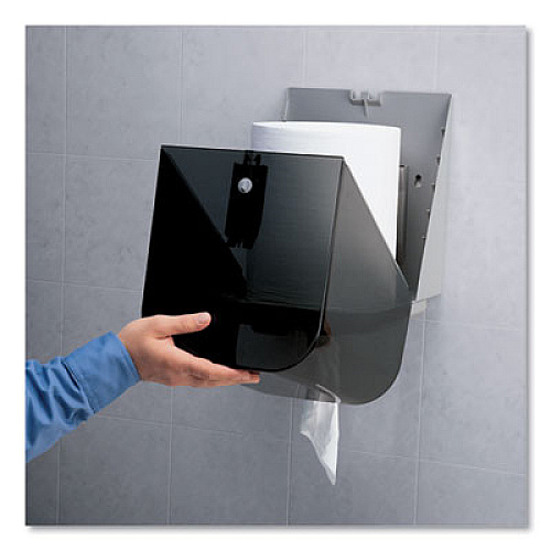 Kimberly-Clark Professional* In-Sight Sr. Center Pull Dispenser, 10.65 x 10 x 12.5, Smoke (09335)