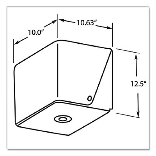 Kimberly-Clark Professional* In-Sight Sr. Center Pull Dispenser, 10.65 x 10 x 12.5, Smoke (09335)