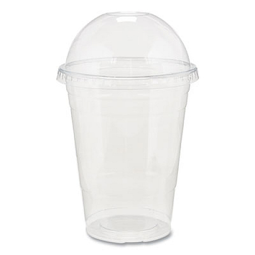Dixie Clear Plastic PETE Cups, 16 oz, 25/Sleeve, 20 Sleeves/Carton (CPET16DX)