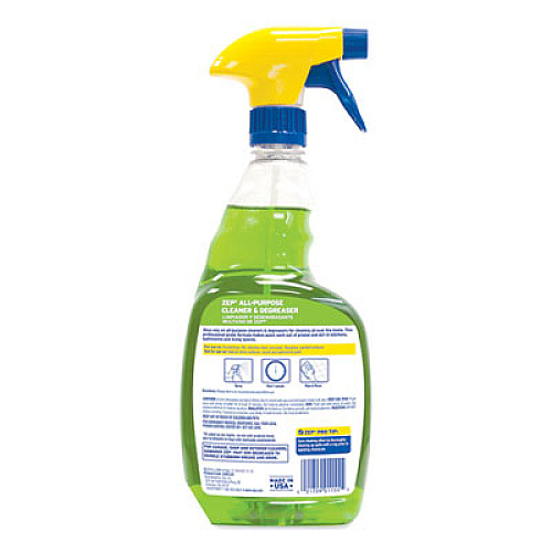 Zep Commercial All-Purpose Cleaner and Degreaser, Fresh Scent, 32 oz Spray Bottle, 12/Carton (ZUALL32CT)