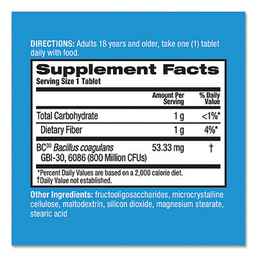 Digestive Advantage Prebiotic Plus Probiotic, Tablets, 32 Count (96959)