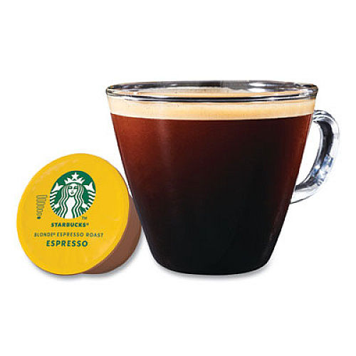 NESCAF Dolce Gusto Starbucks Coffee Capsules, Blonde Espresso Roast, 36/Carton (94333)