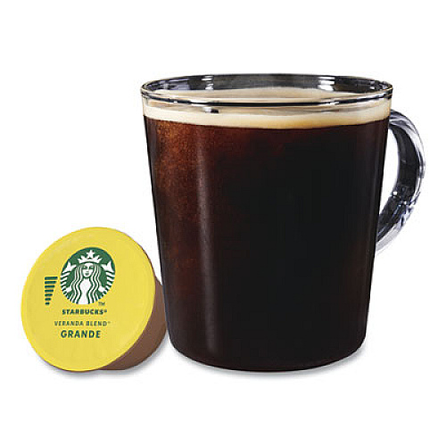 NESCAF Dolce Gusto Starbucks Coffee Capsules, Veranda Blend, 12/Box (94245BX)