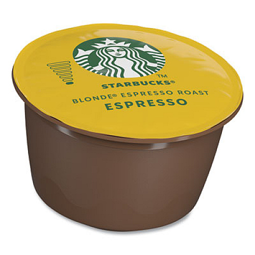 NESCAF Dolce Gusto Starbucks Coffee Capsules, Blonde Espresso Roast, 36/Carton (94333)