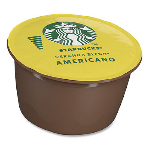 NESCAF Dolce Gusto Starbucks Coffee Capsules, Veranda Blend, 12/Box (94245BX)
