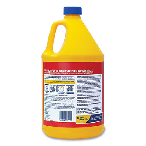 Zep Commercial Floor Stripper, Unscented, 1 gal, 4/Carton (ZULFFS128CT)