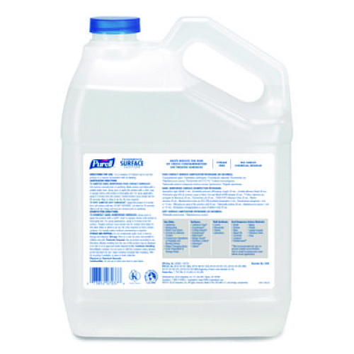 PURELL Foodservice Surface Sanitizer, Fragrance-Free, 1 gal Bottle, 4/Carton (434104)