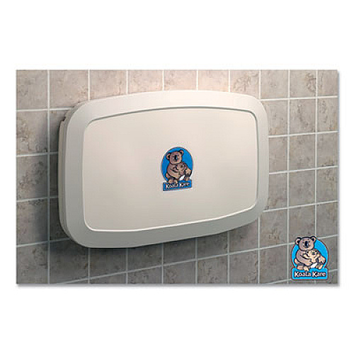 Koala Kare Horizontal Baby Changing Station, 35.19 x 22.25, Cream (KB20000)