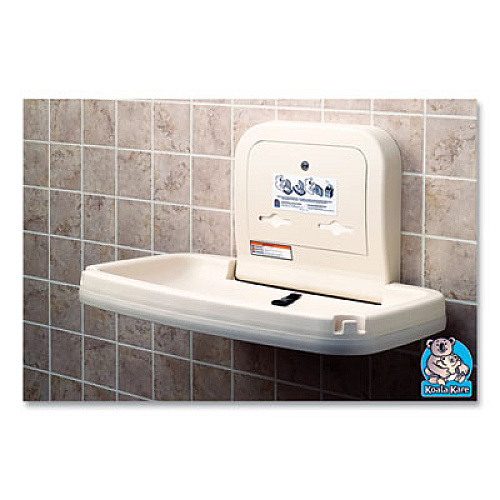 Koala Kare Horizontal Baby Changing Station, 35.19 x 22.25, Cream (KB20000)