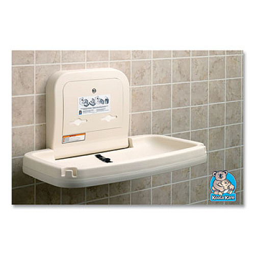 Koala Kare Horizontal Baby Changing Station, 35.19 x 22.25, Cream (KB20000)