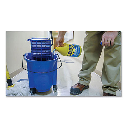 Zep Commercial Neutral Floor Cleaner, Fresh Scent, 1 gal, 4/Carton (ZUNEUT128CT)