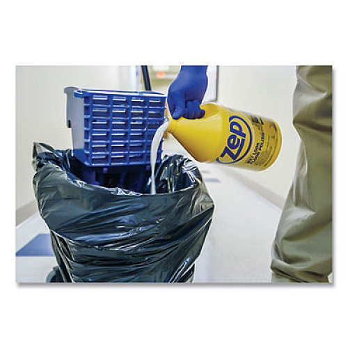 Zep Commercial Wet Look Floor Polish, 1 gal, 4/Carton (ZUWLFF128CT)