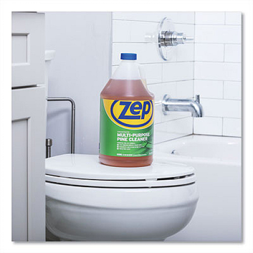 Zep Commercial Pine Multi-Purpose Cleaner, Pine Scent, 1 gal, 4/Carton (ZUMPP128CT)